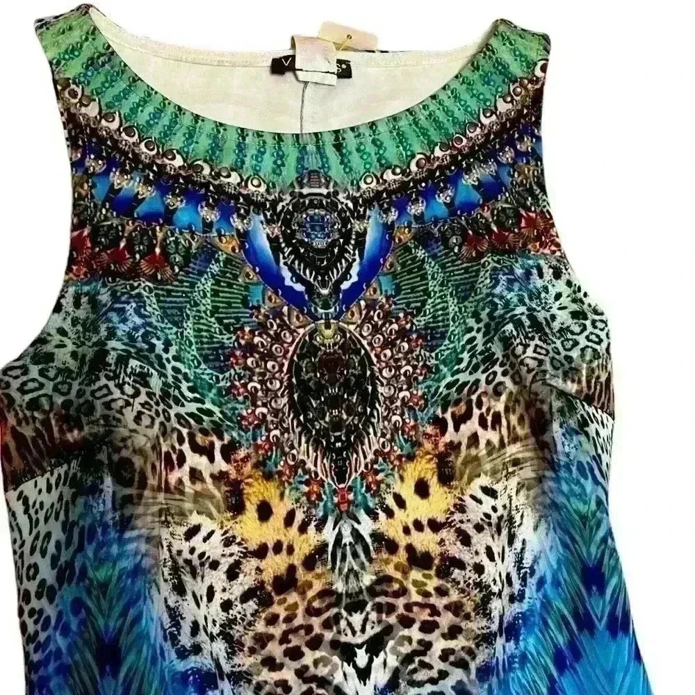 Venus Ladies' Leopard Print Bodycon Dress.; size XS - Picture 8 of 13